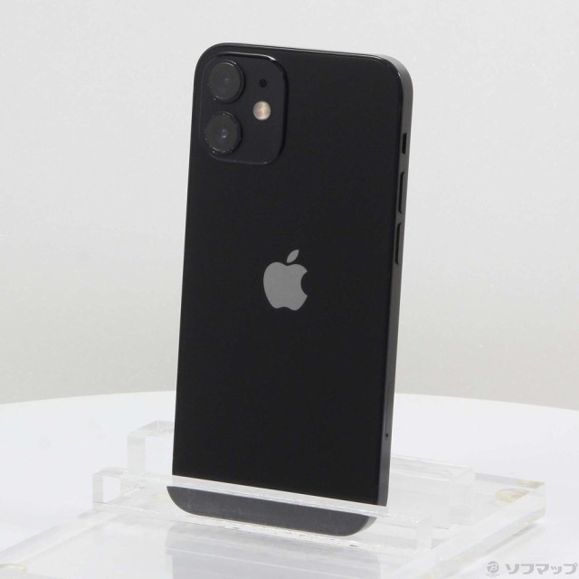 中古)Apple iPhone12 mini 256GB ブラック MGDR3J/A SIMフリー(258-ud) 携帯電話本体