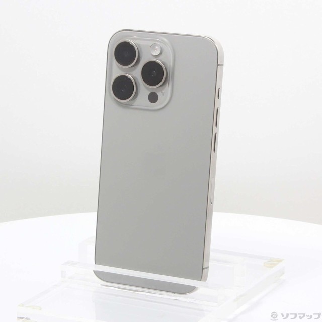 (中古)Apple iPhone15 Pro 256GB ナチュラルチタニウム MTUF3J/A SIMフリー(348-ud)の通販は