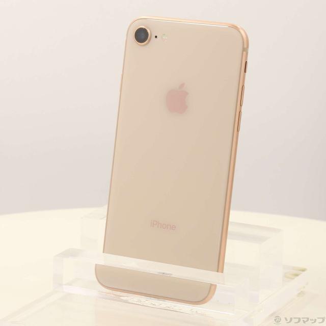 (中古)Apple iPhone8 64GB ゴールド MQ7A2J/A SIMフリー(368-ud)の通販は 20,878円