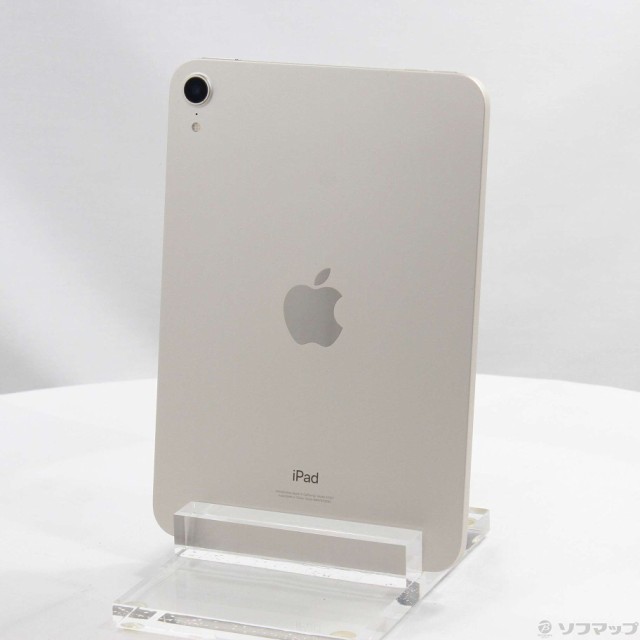 (中古)Apple iPad mini 第6世代 256GB スターライト MK7V3J/A Wi-Fi(262-ud)