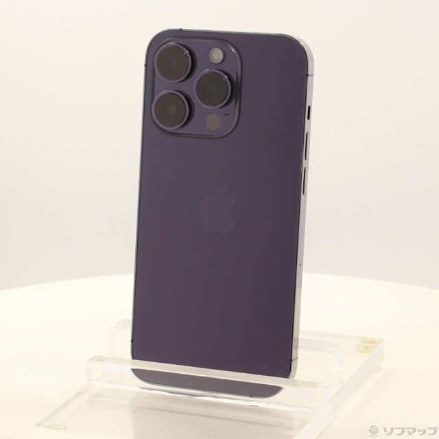 (中古)Apple iPhone14 Pro 256GB ディープパープル MQ1E3J/A SIMフリー(305-ud)の通販は