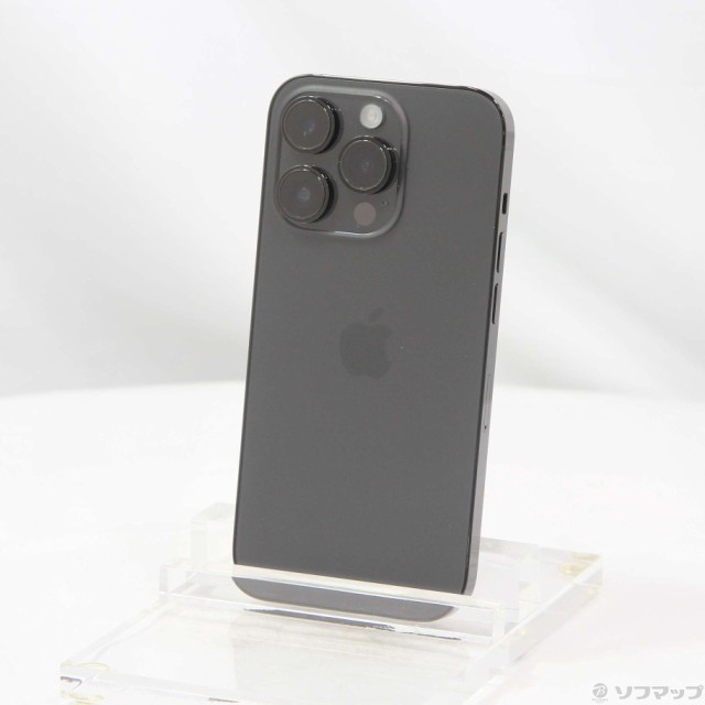 (中古)Apple iPhone14 Pro 256GB スペースブラック MQ0Q3J/A SIMフリー(262-ud)