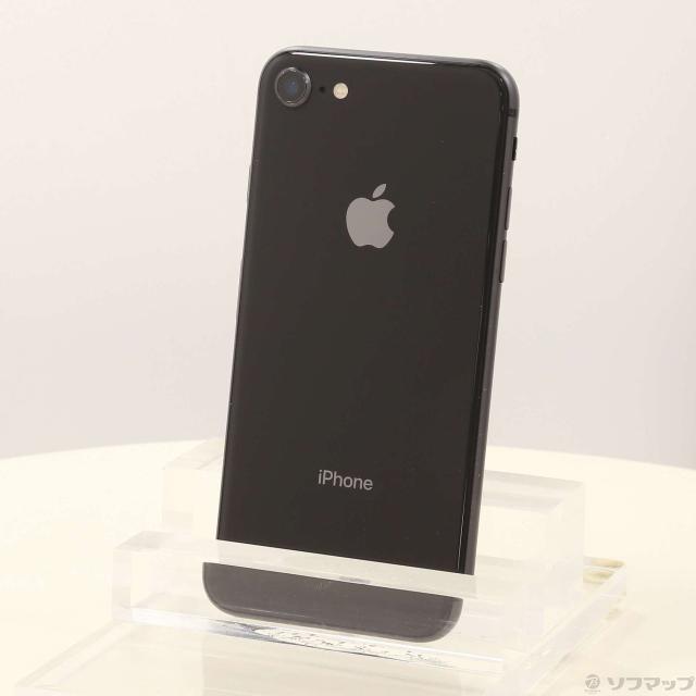 (中古)Apple iPhone8 64GB スペースグレイ MQ782J/A SoftBank(262-ud)の通販は 18,678円