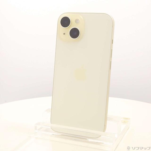 (中古)Apple iPhone15 128GB イエロー MTMK3J/A SIMフリー(262-ud)の通販は 112,680円
