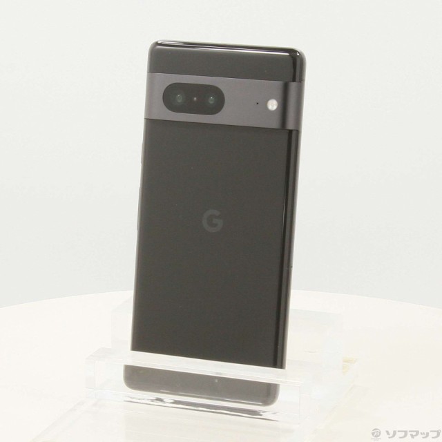 (中古)GOOGLE Google Pixel 7 128GB オブシディアン GA03923-JP SIMフリー(344-ud)