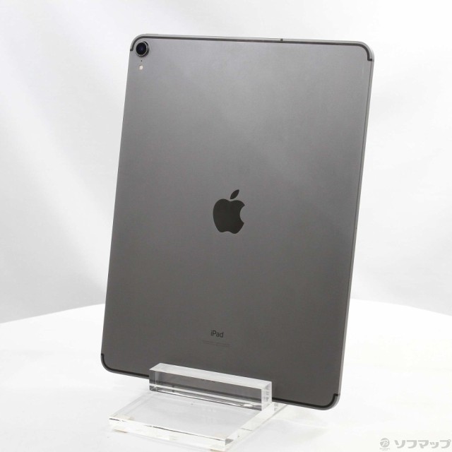 (中古)Apple iPad Pro 12.9インチ 第3世代 64GB スペースグレイ MTHJ2J/A SoftBankロック解除SIMフリー(258-ud)