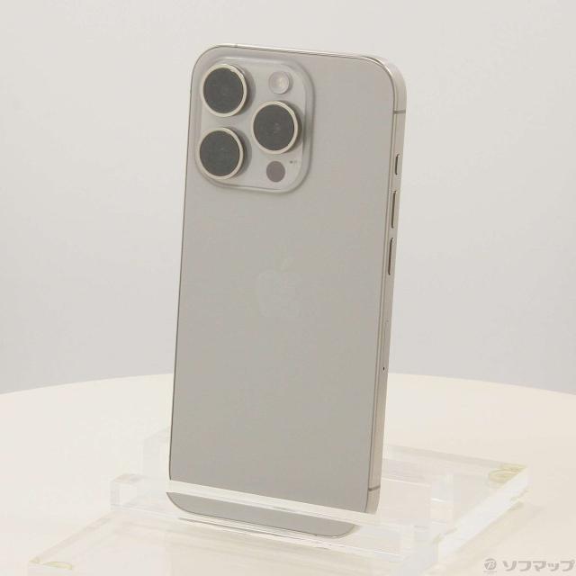 (中古)Apple iPhone15 Pro 256GB ナチュラルチタニウム MTUF3J/A SIMフリー(251-ud)の通販は