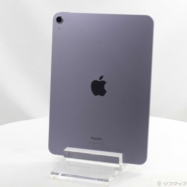 (中古)Apple iPad Air 第5世代 64GB パープル MME23J/A Wi-Fi(196-ud)