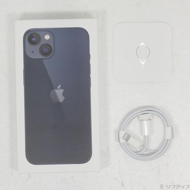 (中古)Apple iPhone13 128GB ミッドナイト MLNC3J/A SIMフリー(381-ud)の通販は