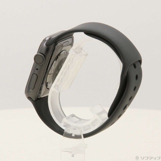(中古)Apple Apple Watch Series 6 GPS 44mm スペースグレイアルミニウムケース ブラックスポーツバンド(262-ud)の通販は