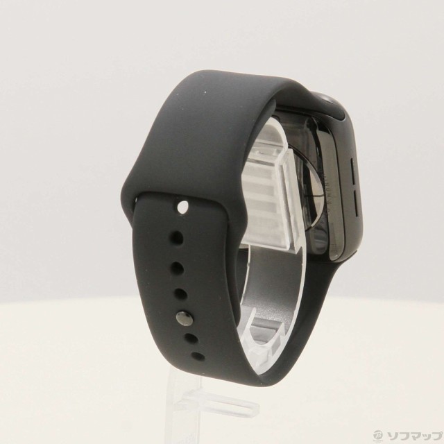 (中古)Apple Apple Watch Series 6 GPS 44mm スペースグレイアルミニウムケース ブラックスポーツバンド(262-ud)の通販は