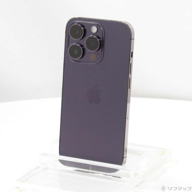 (中古)Apple iPhone14 Pro 256GB ディープパープル MQ1E3J/A SIMフリー(276-ud)の通販は