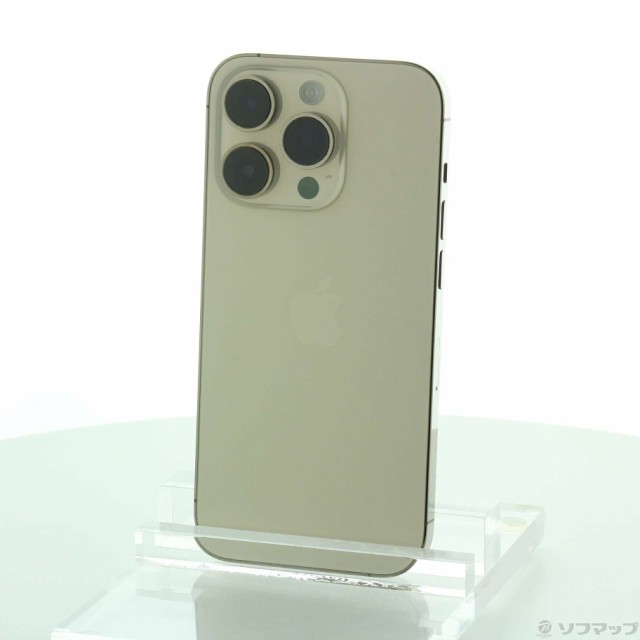 (中古)Apple iPhone14 Pro 128GB ゴールド MQ073J/A SIMフリー(368-ud)の通販は