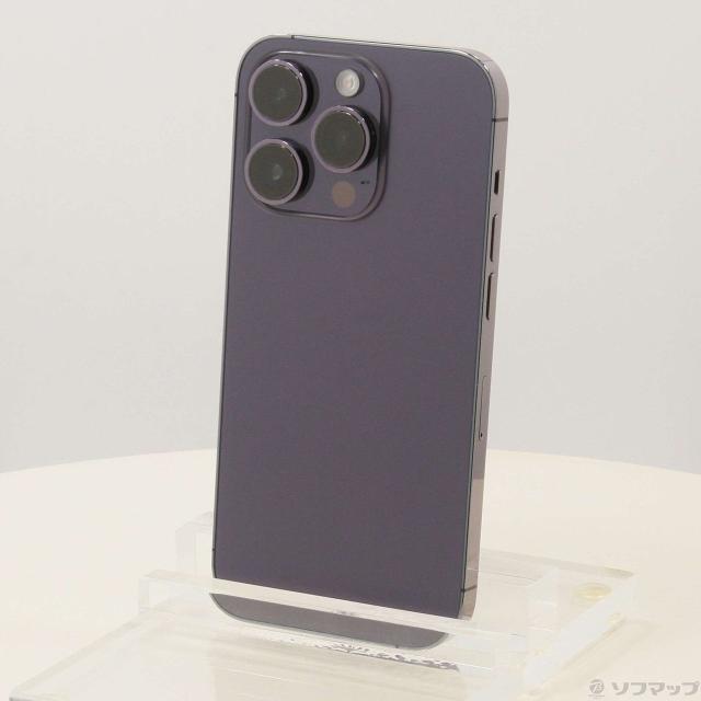 【充電容量87%】iPhone 14 Pro 128GB ディープパープル iPhone14 Pro 128GB Deep Purple ディープパープル A2889 MQ0F3J