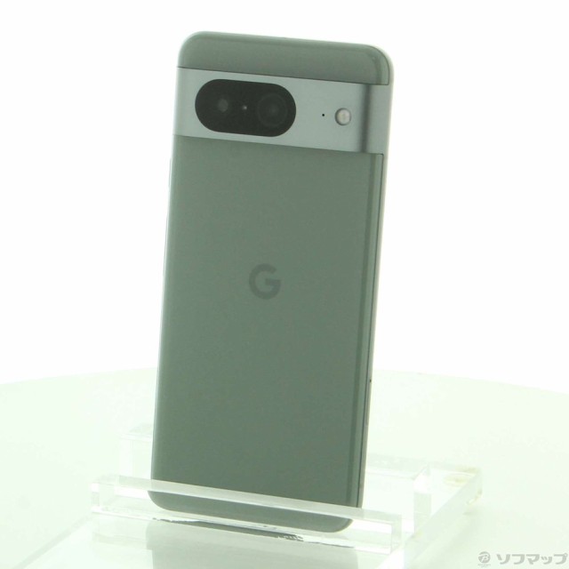 (中古)GOOGLE Google Pixel 8 128GB ヘーゼル GOSBH1 Y!mobile SIMフリー(368-ud)