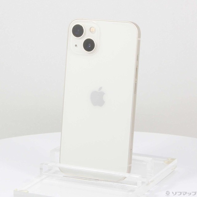 (中古)Apple iPhone13 128GB スターライト MLND3J/A SIMフリー(262-ud)