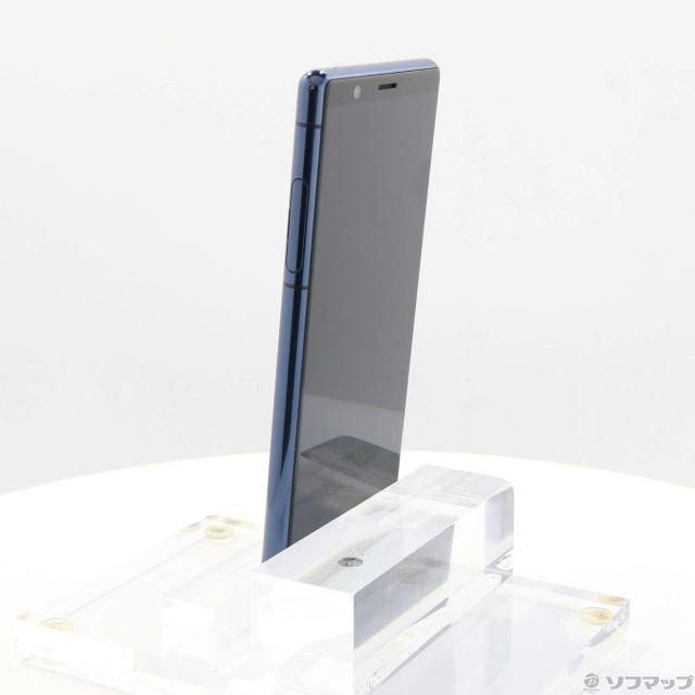中古)SONY Xperia 5 128GB ブルー J9260JPL SIMフリー(262-ud)の通販は