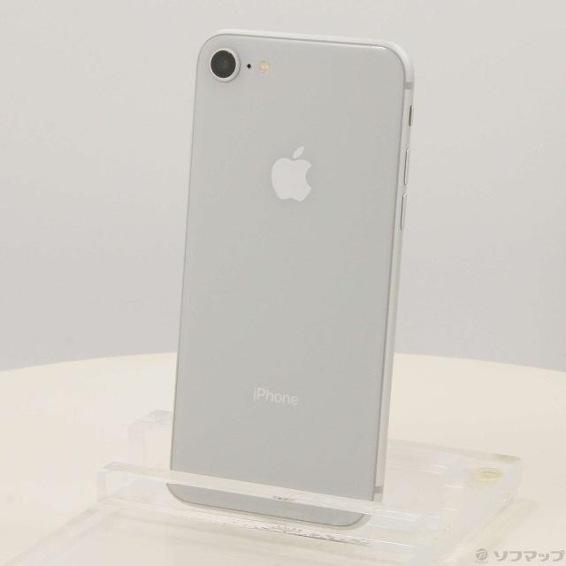 (中古)Apple iPhone8 64GB シルバー MQ792J/A SIMフリー(196-ud)の通販は 21,428円