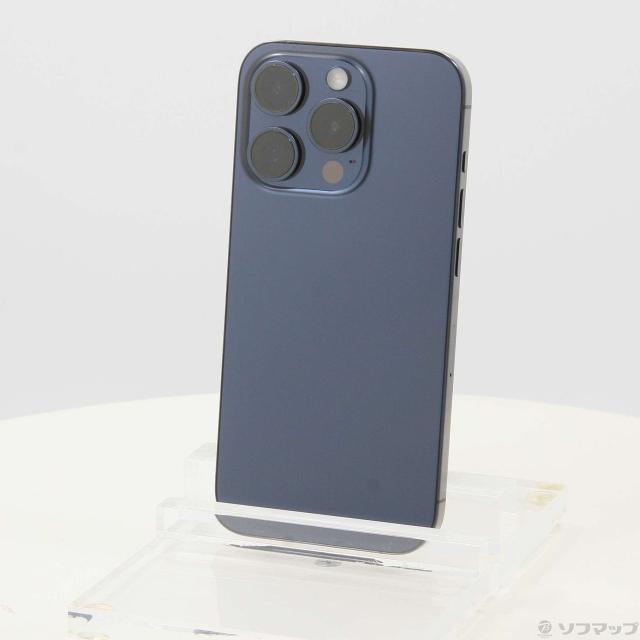(中古)Apple iPhone15 Pro 256GB ブルーチタニウム MTUG3J/A SIMフリー(269-ud)の通販は