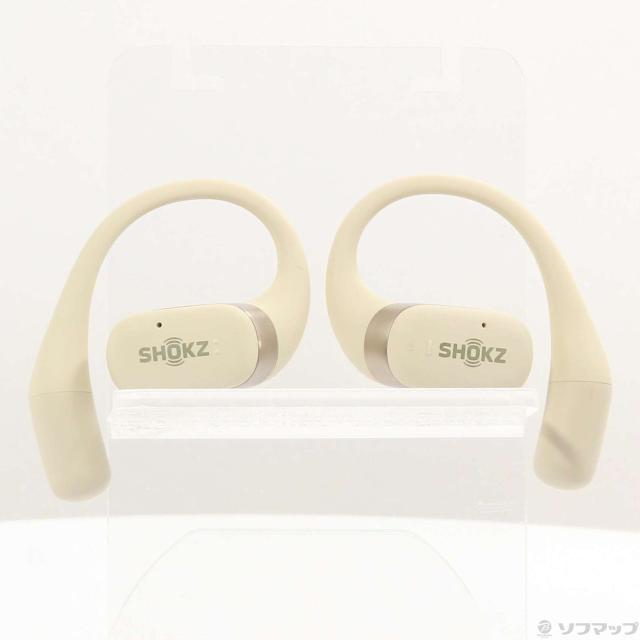 (中古)Shokz OpenFit ベージュ SKZ-EP-000021(349-ud)の通販は 11,380円
