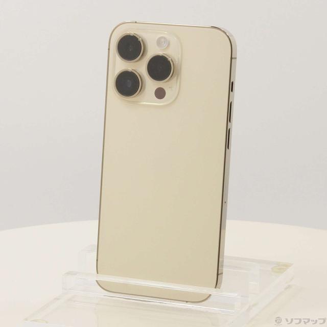 (中古)Apple iPhone14 Pro 256GB ゴールド MQ173J/A SIMフリー(251-ud)の通販は