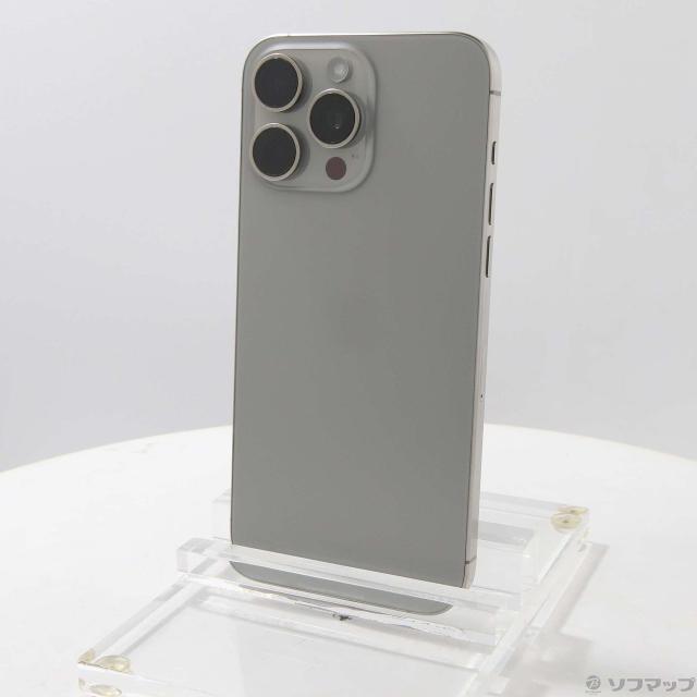 (中古)Apple iPhone15 Pro Max 512GB ナチュラルチタニウム MU6W3J/A SIMフリー(368-ud)の通販は