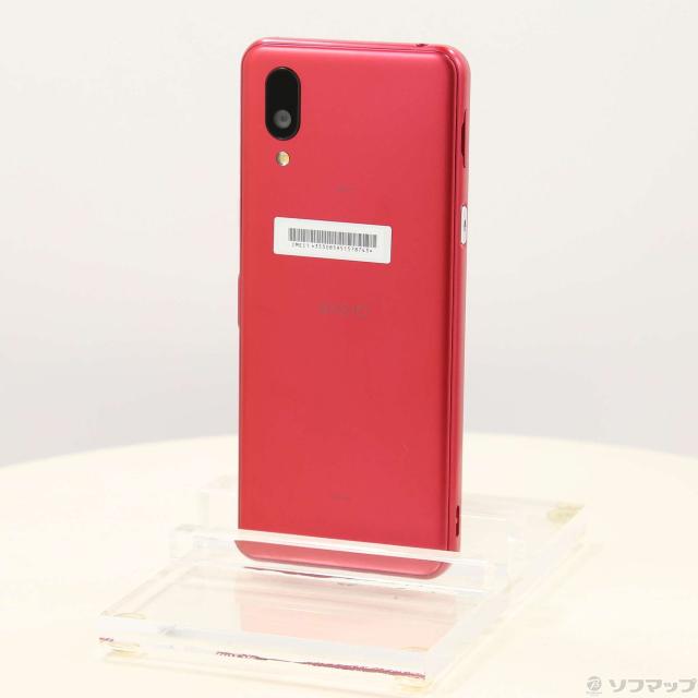 SHARP - 【中古】 SHG09 BASIO active レッド SIMフリー 本体 au Aランク スマホ シャープ  【送料無料】 shg09rd8mtm SHARP - 【中古】 SHG09 BASIO active レッド SIMフリー 本体 au