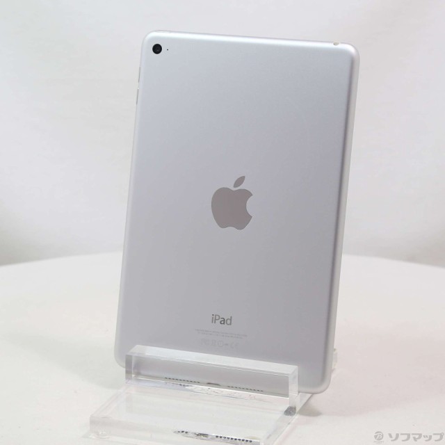 (中古)Apple iPad mini 4 64GB シルバー MK9H2J/A Wi-Fi(258-ud)