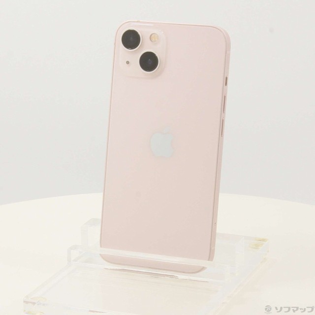 (中古)Apple iPhone13 128GB ピンク MLNE3J/A SIMフリー(258-ud)