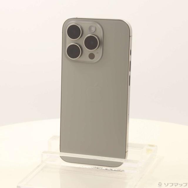 Apple iPhone 15 Pro 128GB ナチュラルチタニウム本体 iPhone 15 Pro ナチュラルチタニウム 128GB