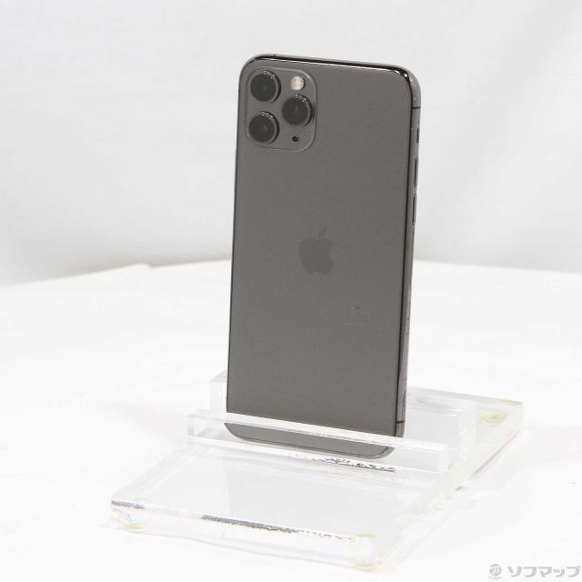iPhone 11 Pro スペースグレイ 256GB SIMフリー ケース付 iPhone 11