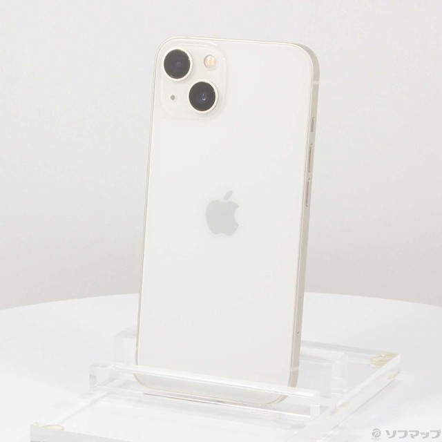 (中古)Apple iPhone13 128GB スターライト MLND3J/A SIMフリー(262-ud)