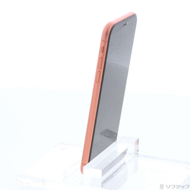 NW437 SIMフリー iPhoneXR コーラル 128GB ジャンク ロックOFF