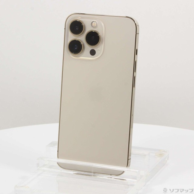 (中古)Apple iPhone13 Pro 128GB ゴールド MLUH3J/A SIMフリー(295-ud)の通販は