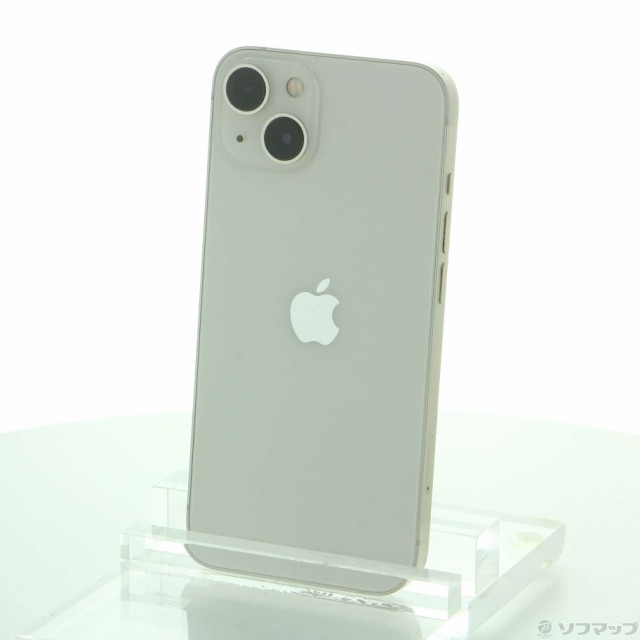 (中古)Apple iPhone13 128GB スターライト MLND3J/A SIMフリー(344-ud)