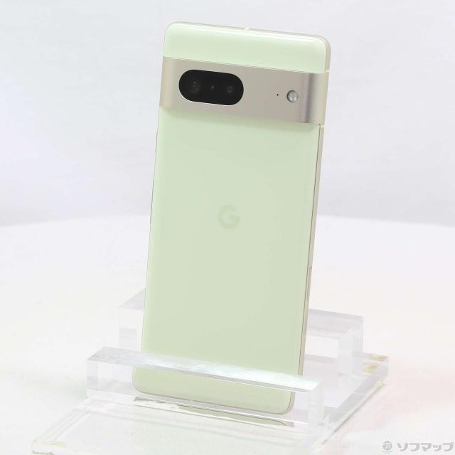 (中古)GOOGLE Google Pixel 7 128GB レモングラス GA03943 au SIMフリー(377-ud)の通販は