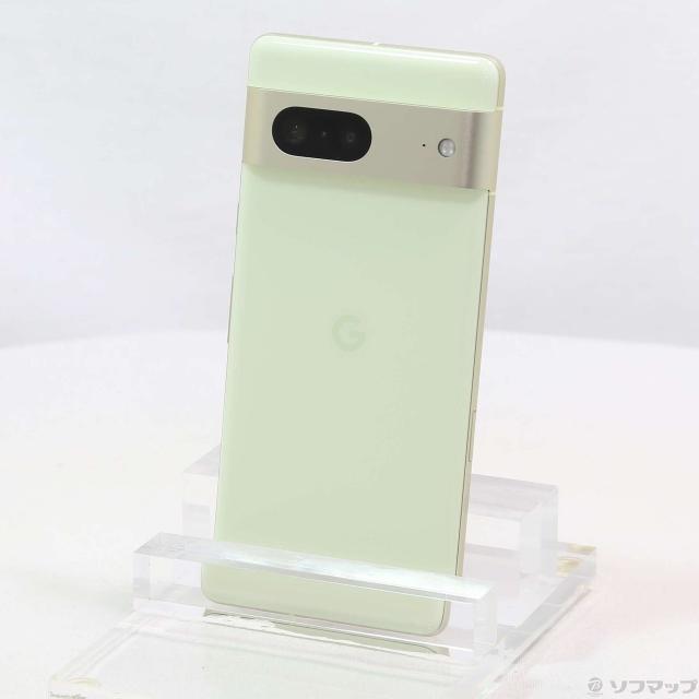 中古)GOOGLE Google Pixel 7 128GB Lemongrass G03Z5 SIMフリー(262-ud)