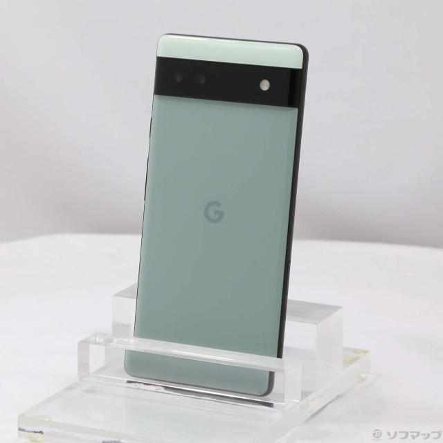 (中古)GOOGLE Google Pixel 6a 128GB セージ GB17L SIMフリー(198-ud)の通販は