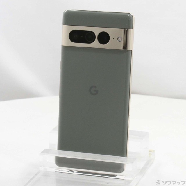 (中古)GOOGLE Google Pixel 7 Pro 128GB ヘイゼル GA03464-JP SIMフリー(305-ud)