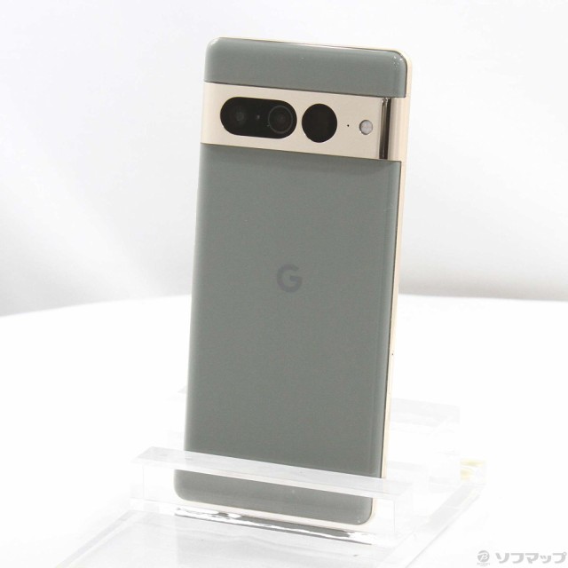 (中古)GOOGLE Google Pixel 7 Pro 128GB ヘイゼル GA03464-JP SIMフリー(251-ud)