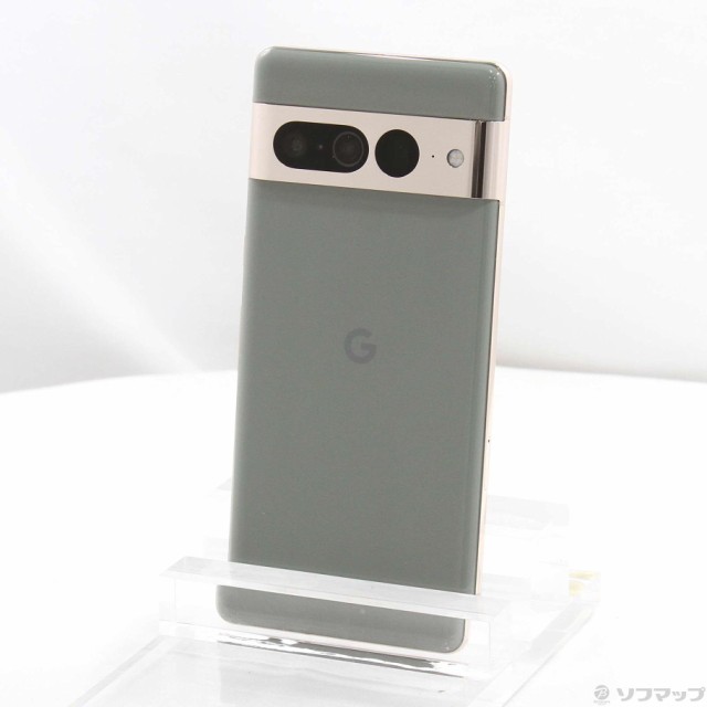 (中古)GOOGLE Google Pixel 7 Pro 128GB ヘイゼル GA03464-JP SIMフリー(276-ud)