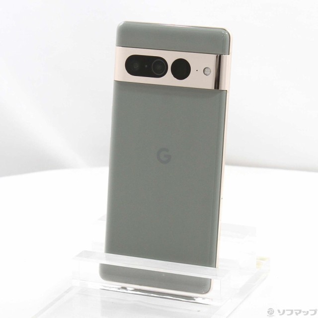 (中古)GOOGLE Google Pixel 7 Pro 128GB ヘイゼル GA03464-JP SIMフリー(276-ud)