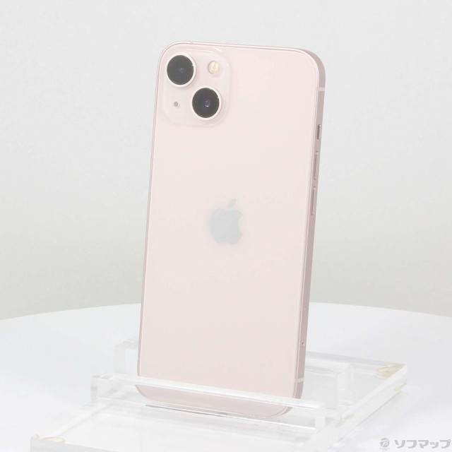 (中古)Apple iPhone13 128GB ピンク MLNE3J/A SIMフリー(344-ud)