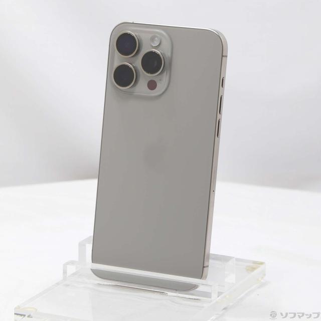 (中古)Apple iPhone15 Pro Max 256GB ナチュラルチタニウム 3M742J/A SIMフリー(258-ud)の通販は