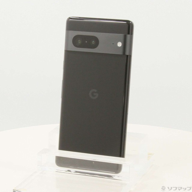 (中古)GOOGLE Google Pixel 7 128GB オブシディアン GA03923-JP SIMフリー(262-ud)