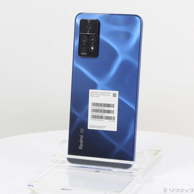 (中古)Xiaomi Redmi Note 11 Pro 5G 128GB アトランティックブルー REDMINOTE11PROBL SIMフリー(377-ud)