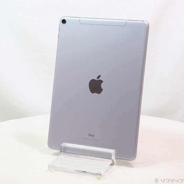 (中古)Apple iPad Pro 10.5インチ 256GB スペースグレイ MPHG2J/A SIMフリー(348-ud)