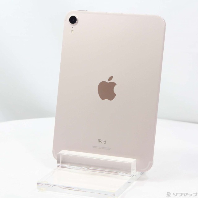 (中古)Apple iPad mini 第6世代 64GB ピンク MLX43J/A SIMフリー(251-ud)