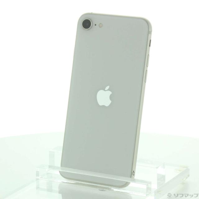 (中古)Apple iPhone SE 第3世代 64GB スターライト MMYD3J/A SIMフリー(276-ud)の通販は 28,234円