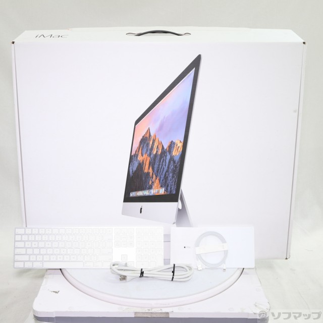 (中古)Apple iMac 27-inch Mid 2017 MNE92J/A Core_i5 3.4GHz 24GB SSD28GB/HDD1TB (10.15 Catalina)(258-ud)